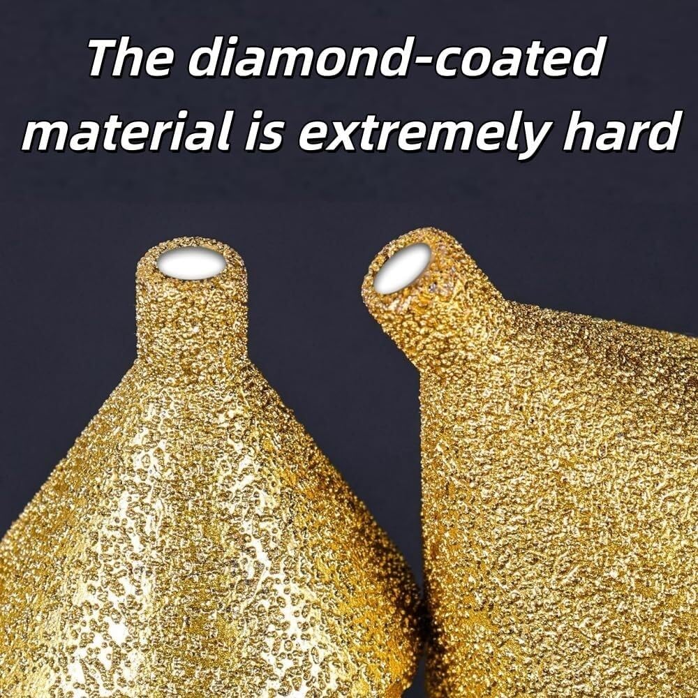 Fresa de bisel de diamante para amoladora angular con adaptador M10