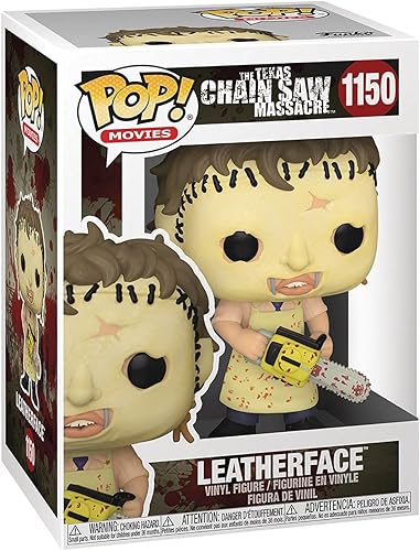 Miniatura 3 de Funko POP Texas Chainsaw Massacre - Figura de vinilo de Leatherface Pop! (paquete con funda protectora compatible con caja pop), multicolor, 3.75