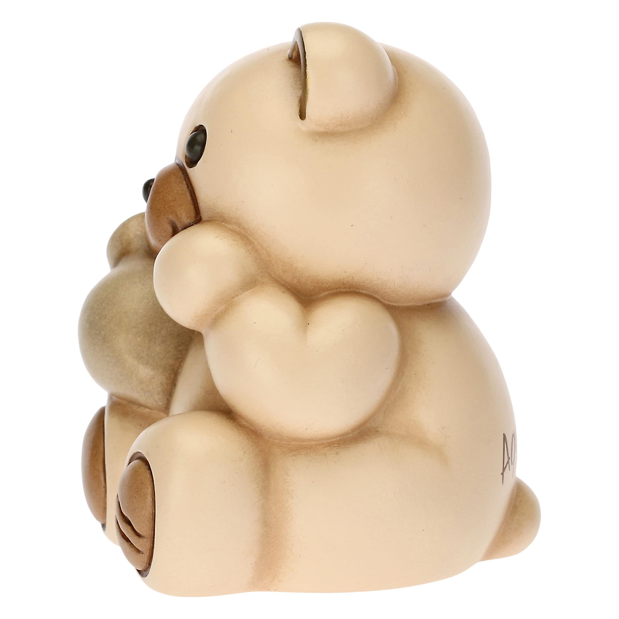THUN - Icona Acquario, Zodiaco - Teddy Stars - Icone - Ceramica Dipinta a Mano - 6,5x5,5x7,3 cm h