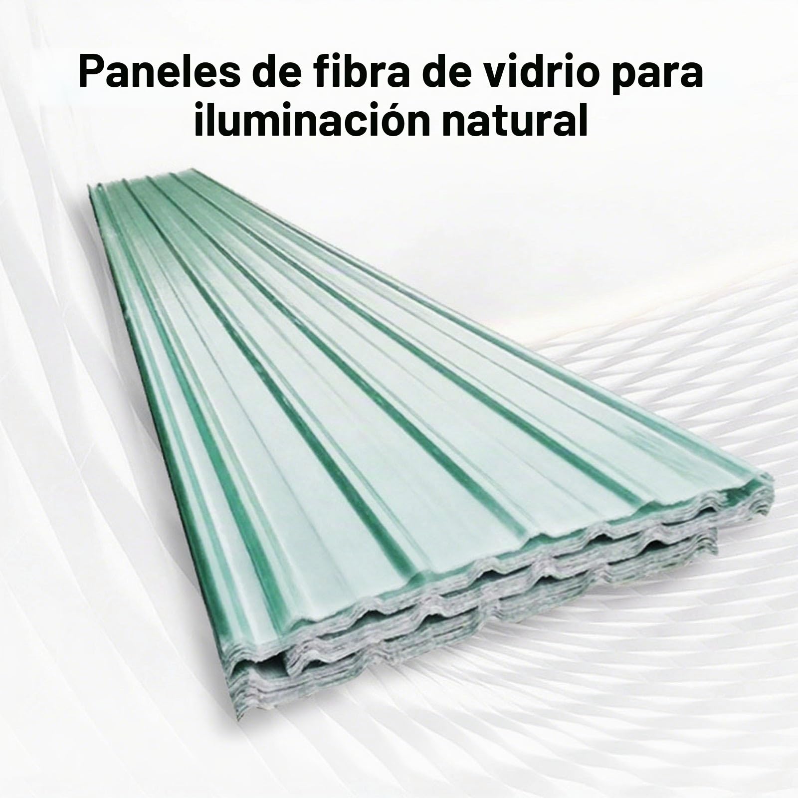 2.0 mm Placa Ondulada, Planchas Transparentes Tejados, Hojas de Techo, Placa de Iluminación Natural, Chapa Ondulada, Alta Resistencia, para Invernaderos(35x24in/90x60cm-2.0mm)