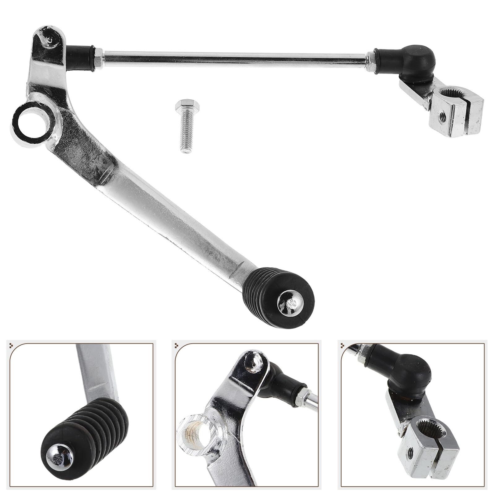 Healvian Palanca de Cambios de Motocicleta Compatible con Honda Palanca de Acero Inoxidable para Reemplazo Pedal de Cambio Resistente para Reparación y Uso en Carretera