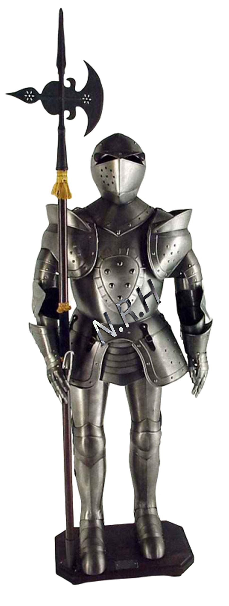 Medievale Cavaliere Vestito Di Armatura Indossabile Combattimento Completo Armatura