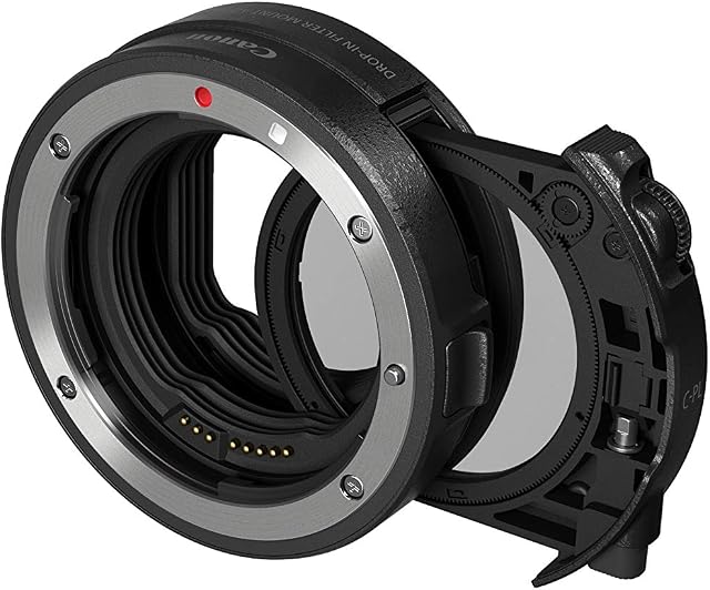 CANON Bague d'adaptation EF pour boitier EOS R avec filtre insérable A polarisant circulaire