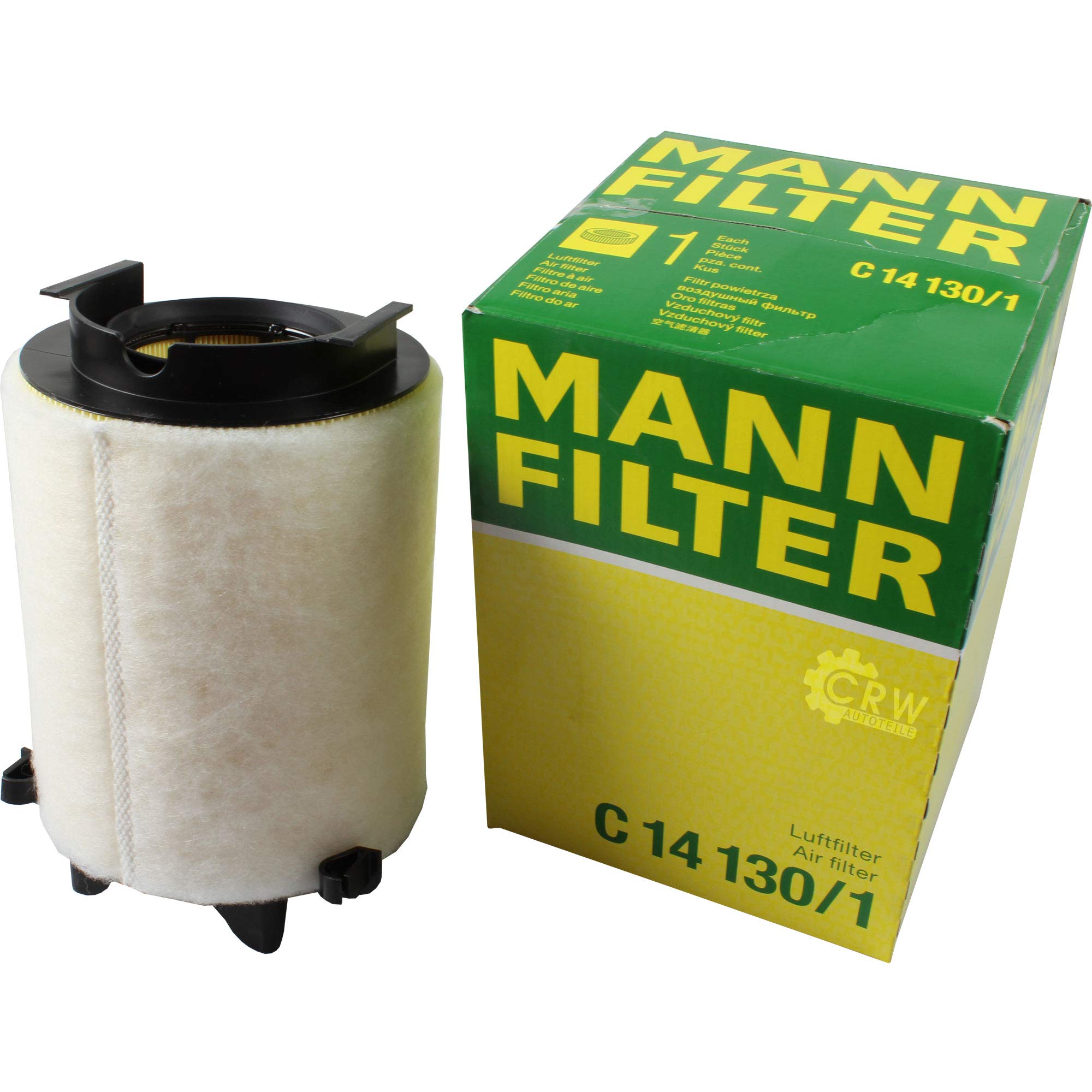 Set di filtri da 5 litri MANNOL olio motore Diesel TDI 5W-30 API SN/CF MANN-FILTER filtro aria filtro abitacolo filtro olio filtro olio filtro carburante filtro carburante