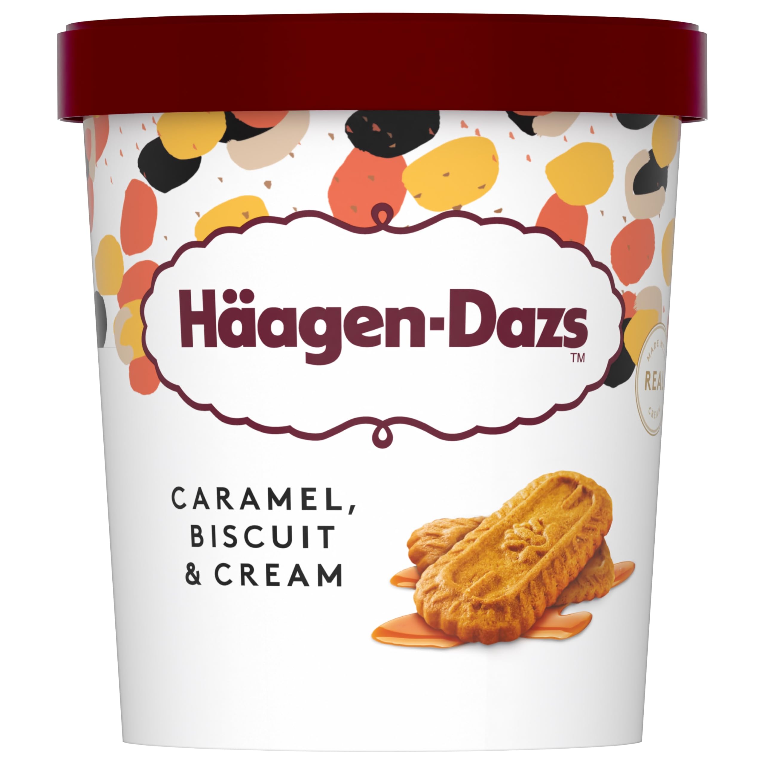 HAGEN DAZS CARAMEL BISCUIT & CREAM 460ML