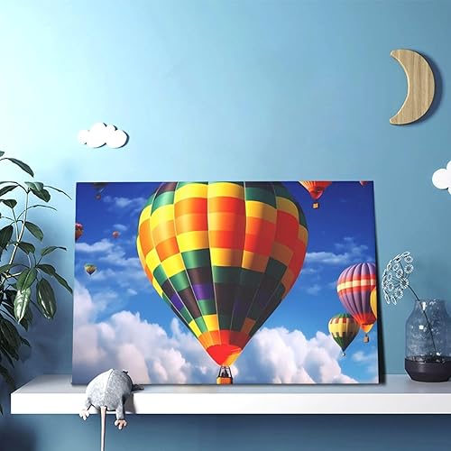 Miniatura 14 de RLDOBOFE Lienzo decorativo de pared para dormitorio, colección de cámara retro y fresca, decoración de pared abstracta para sala de estar, pinturas