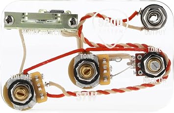 920D Custom S7W Stratocaster 7-way Wiring Harness Upgrade