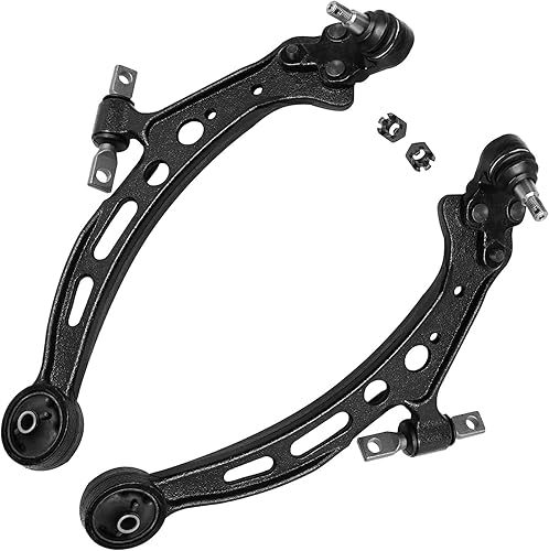 Miniatura 172 de Detroit Axle - Kit de brazos de control de extremo delantero RWD para Dodge Ram 03-06 2500 3500, 2 brazos de control superior con rótula 2 varillas