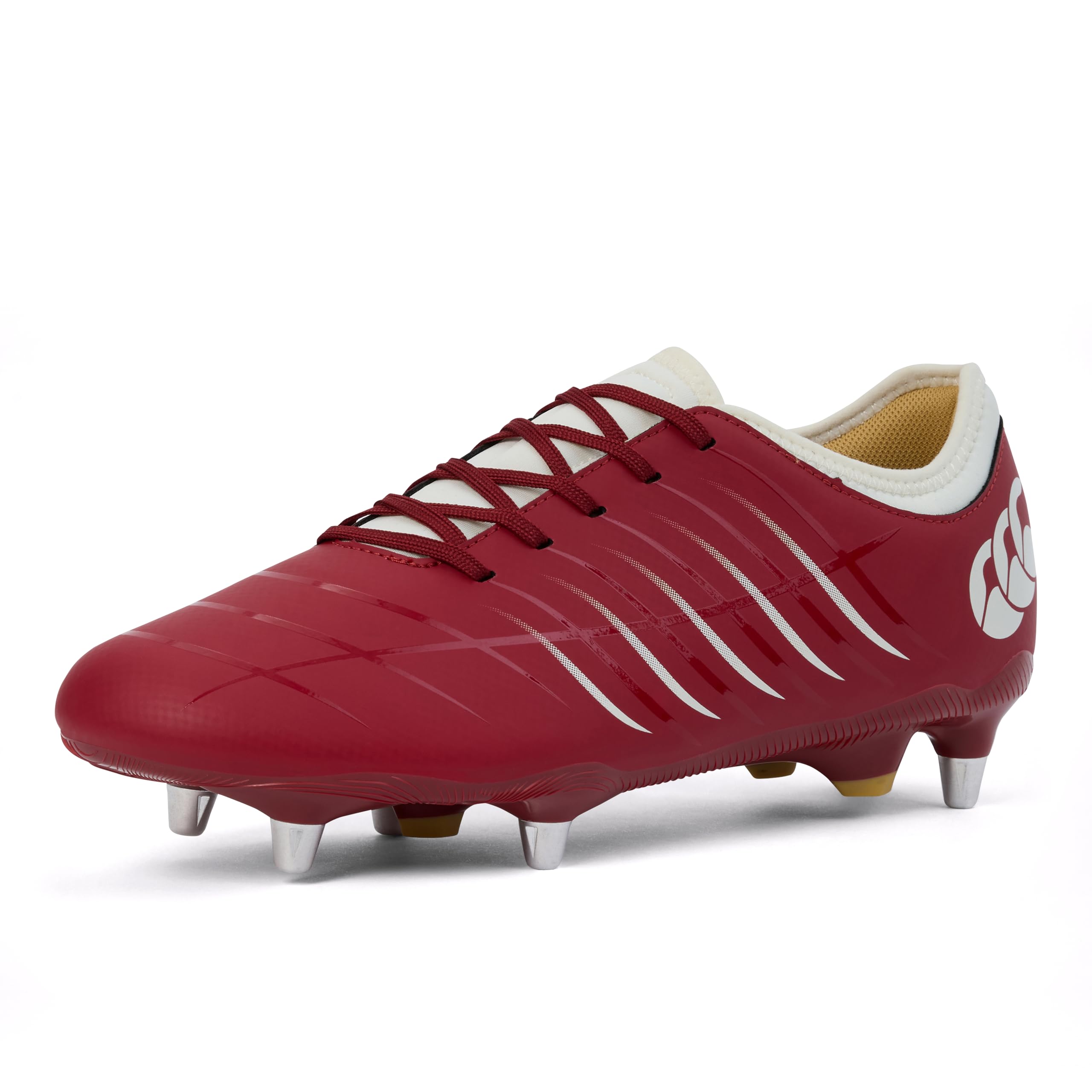 Canterbury Bottes unisexe CCC Phoenix 2.0 Team Boots, rouge, 45 EU, Rouge, 45 EU