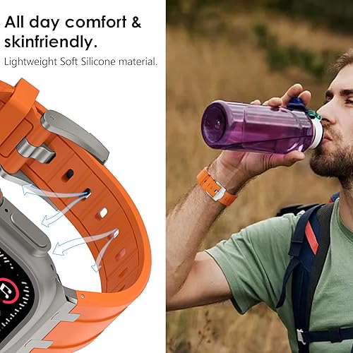 Miniatura 67 de WINGLE AP Luxury Bands for Apple Watch Band Ultra 3/2/1 Band Ultra 49mm Series 11 10 46mm 45mm 44mm 42mm SE 3/2/1 Series 9 8 7 6 5 4 3 2 1 Men