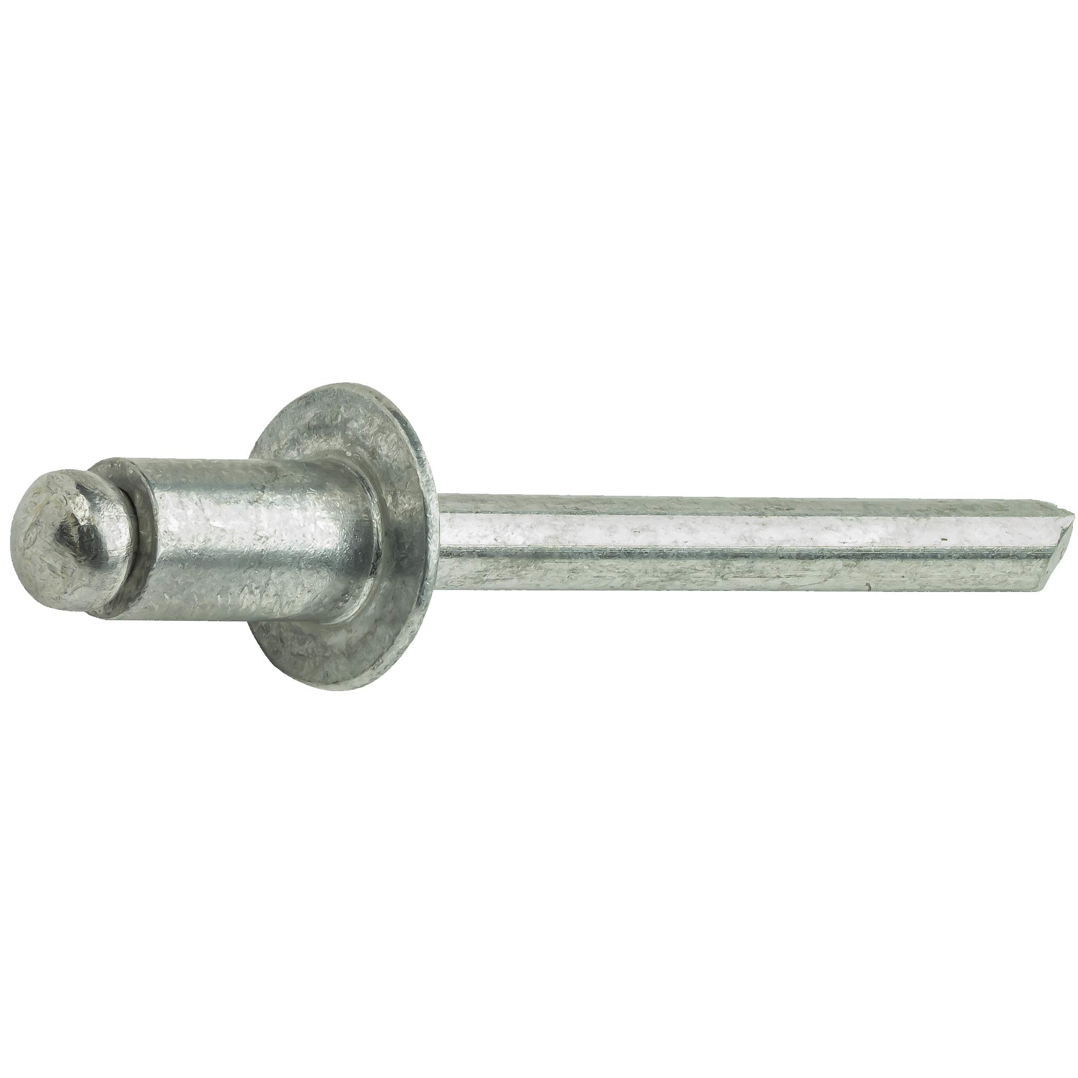 Aluminum Pop Rivets - 100 Pack, Heavy Duty & Corrosion Resistant -7