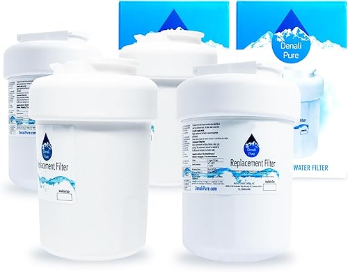 Miniatura 1 de Paquete de 4 filtros de agua de repuesto para refrigerador General Electric GSH25JSTASS - Compatible con cartucho de filtro de agua de refrigerador