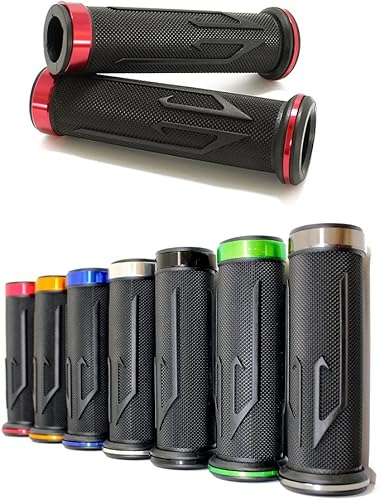 Miniatura 7 de MANGO DE MANGO DE MANO DE 78 "NEGRO MOTOCICLETA GEL PARA YAMAHA YZF 600 R1 R1M R6 R6S (azul)