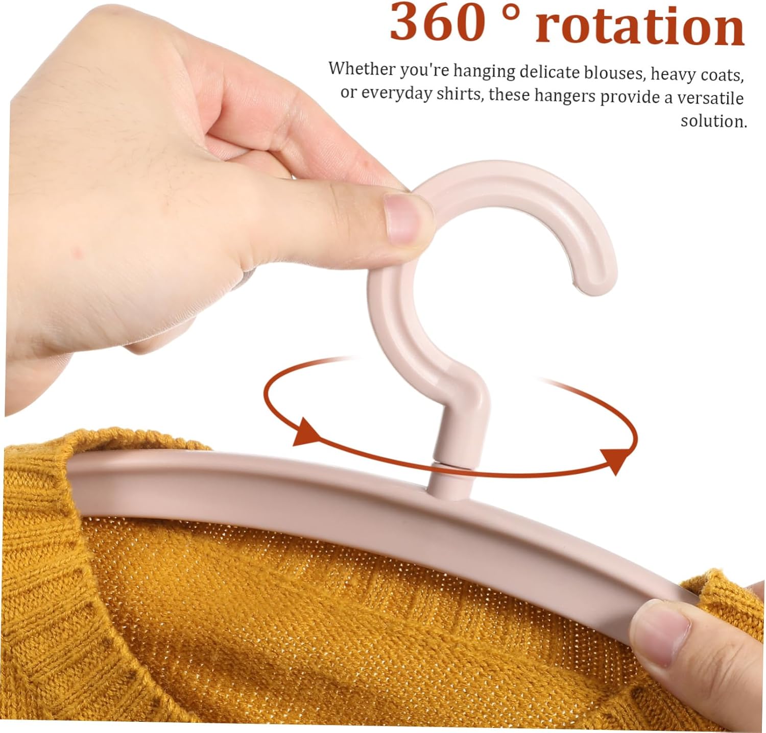 Cabilock 10pcs Non-Slip Rv Clothes Hangers Hanger for Pants Non Slip Coat Space Saving Laundry Heavy Duty Drying for Wet Clothes