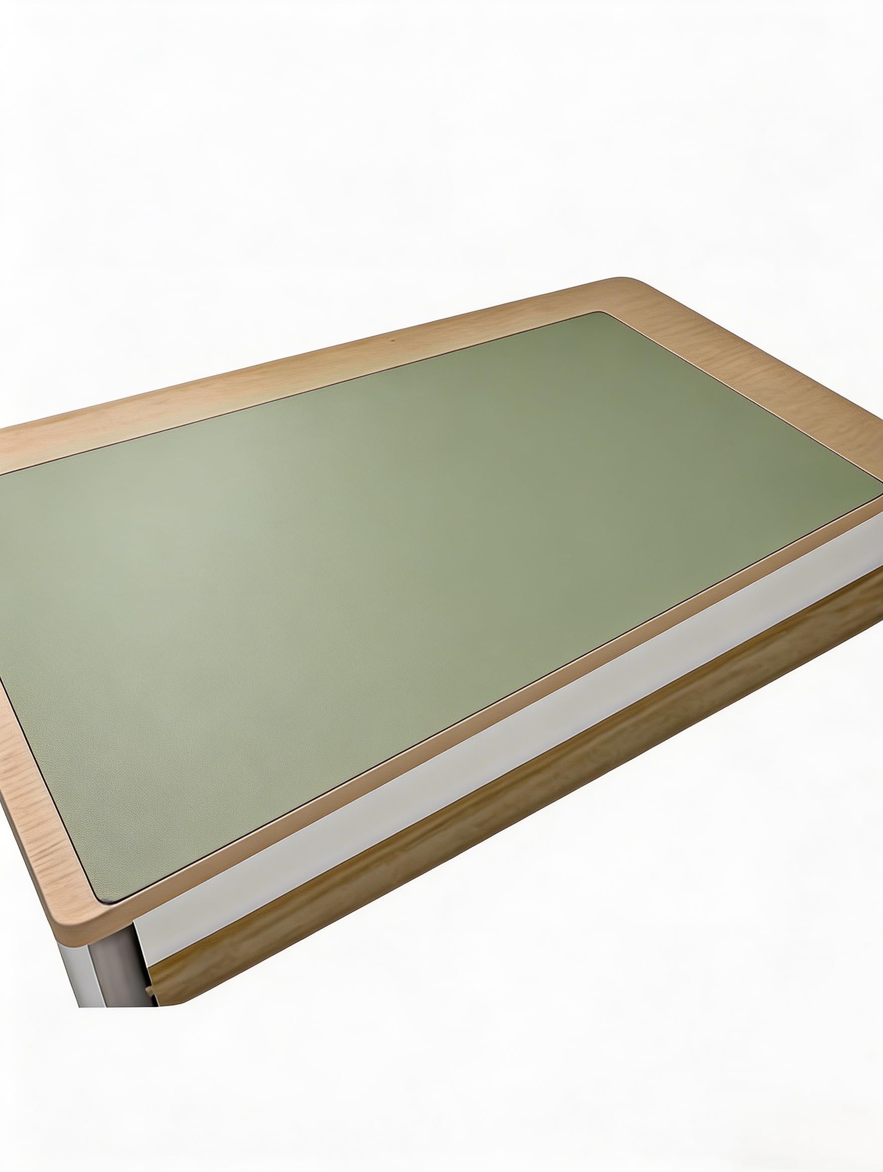 YuSevenUni Anti-Glare Desk Mat for Study– Matcha Green, 40×60 cm — image 1