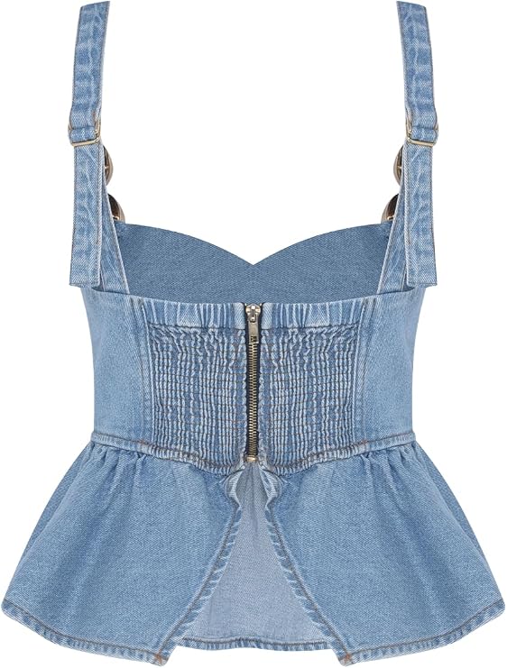 Marina Denim Top