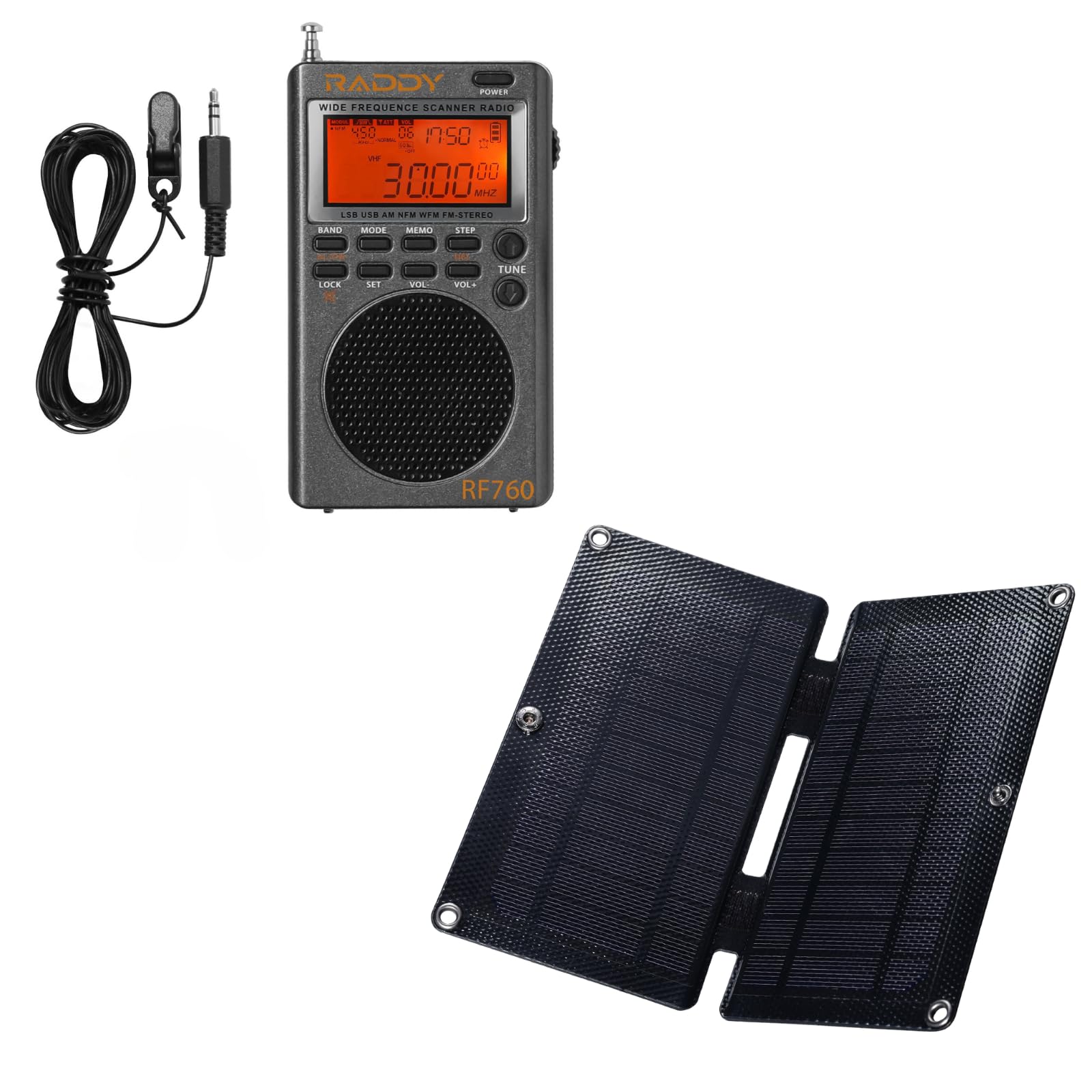 Amazon.com: Raddy RF760 Portable SSB Shortwave Radio Receiver with