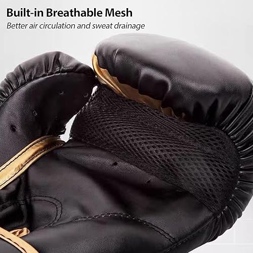 Miniatura 5 de Elite Training Gloves for Men, Women & Kids 10-16oz. Ideal for Boxing, MMA, Muay Thai, Kickboxing - 3.0 Victory Series