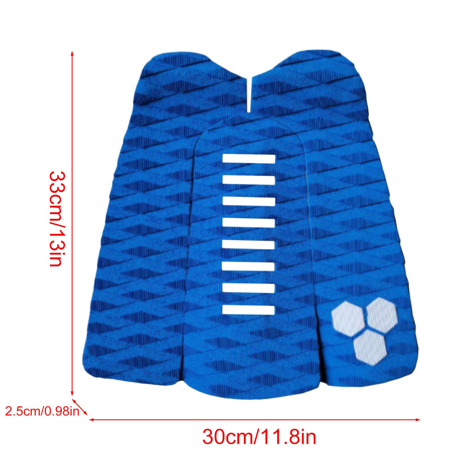 3 Pièces Pad de Traction pour Planche de Surf - Grip Antidérapant en Mousse EVA | Tapis de Pont pour Surf et Paddle Śup | Améliore l'Adhérence et l'Efficacité de Pagayage, Design Réglable, Accessoire