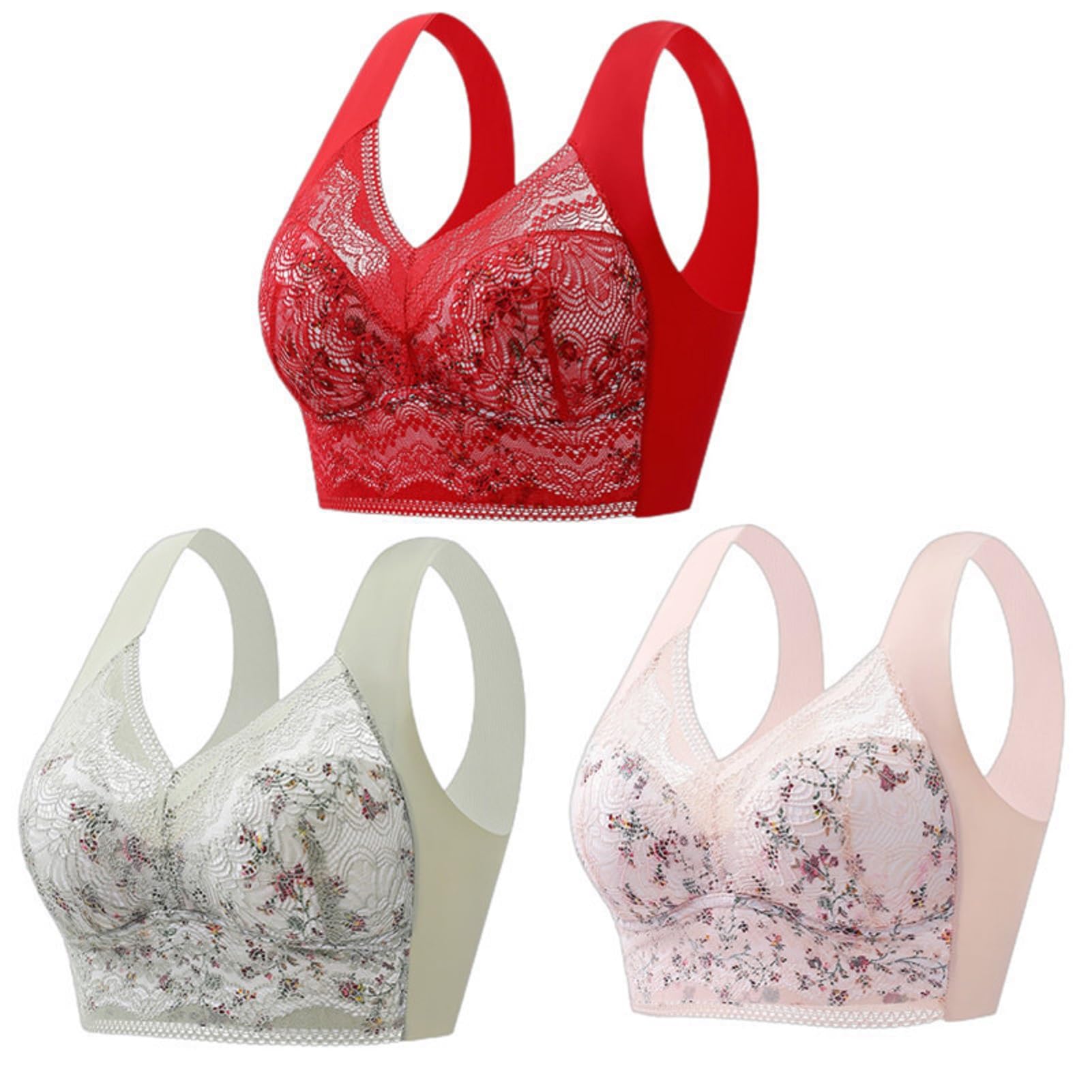 Sujetador push up sin costuras para evitar dolores y marcas en tallas grandes 8
