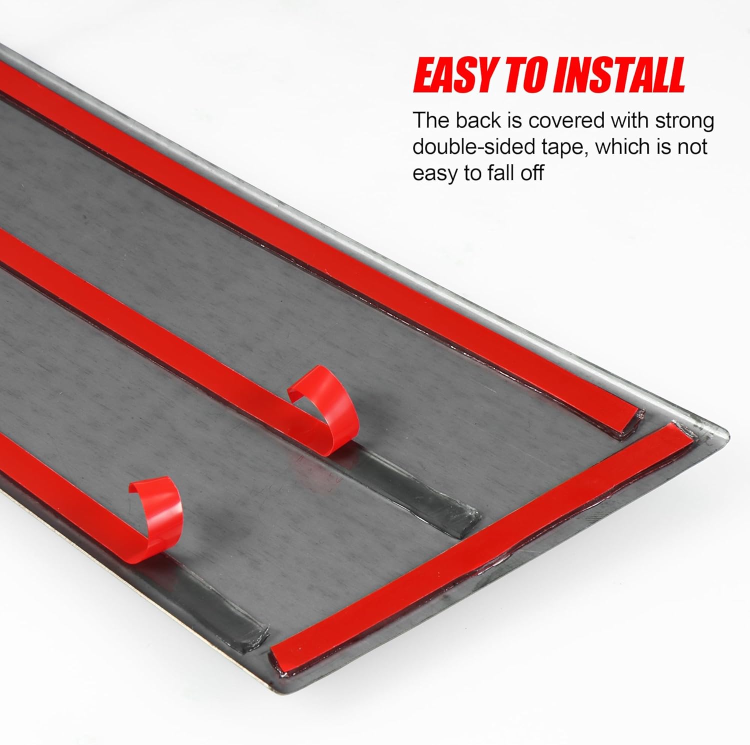 G Glossy Black Stainless Steel Door Pillar Post Trim Fit for 10th Gen Honda Civic Sedan 2016-2021 Accessories Window Outer Post Panels Cover Door Pillar Moldings Sticker