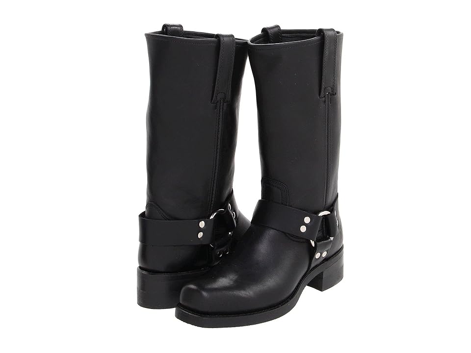 Frye Harness 12R (Black) Cowboy Boots