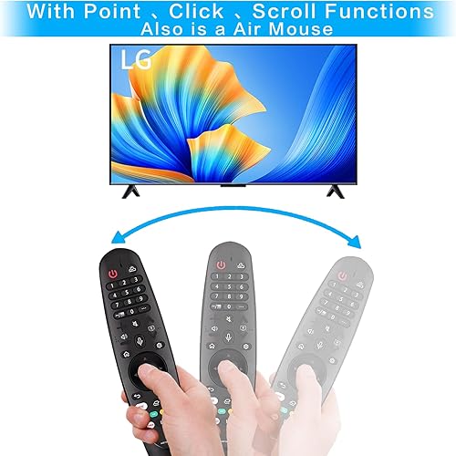 Miniatura 5 de Mando a distancia mágico de repuesto para LG Smart TV remoto para LG UHD OLED QNED NanoCell 4K 8K modelos con puntero y función de voz