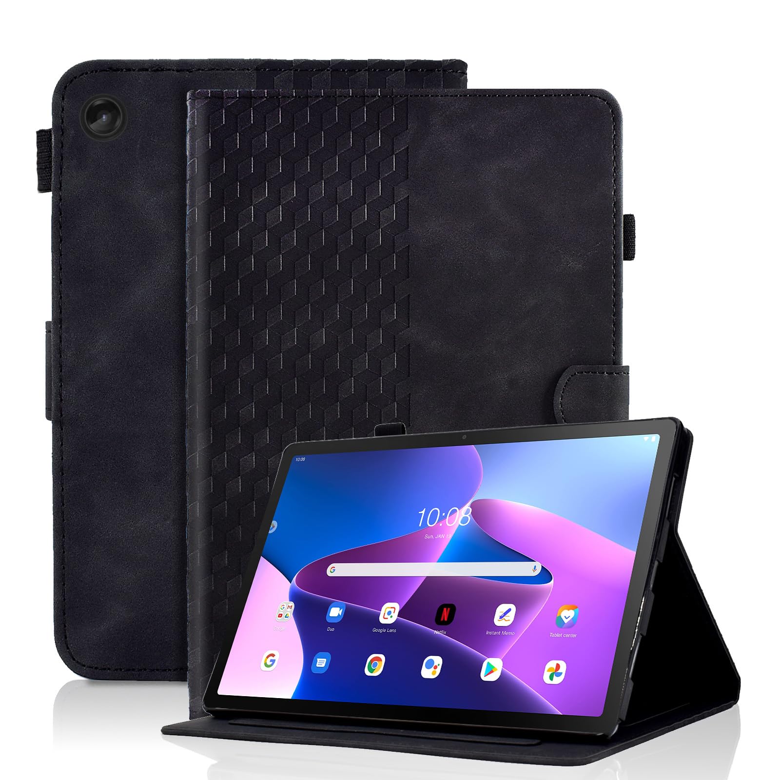 Case for Honor Pad X8a 11 Inch Tablet 2024 Protective Case Premium Leather Folio Smart Case with Auto Sleep/Wake Pen Holder Card Slot for Honor Pad X8a- Dark Green — view 112