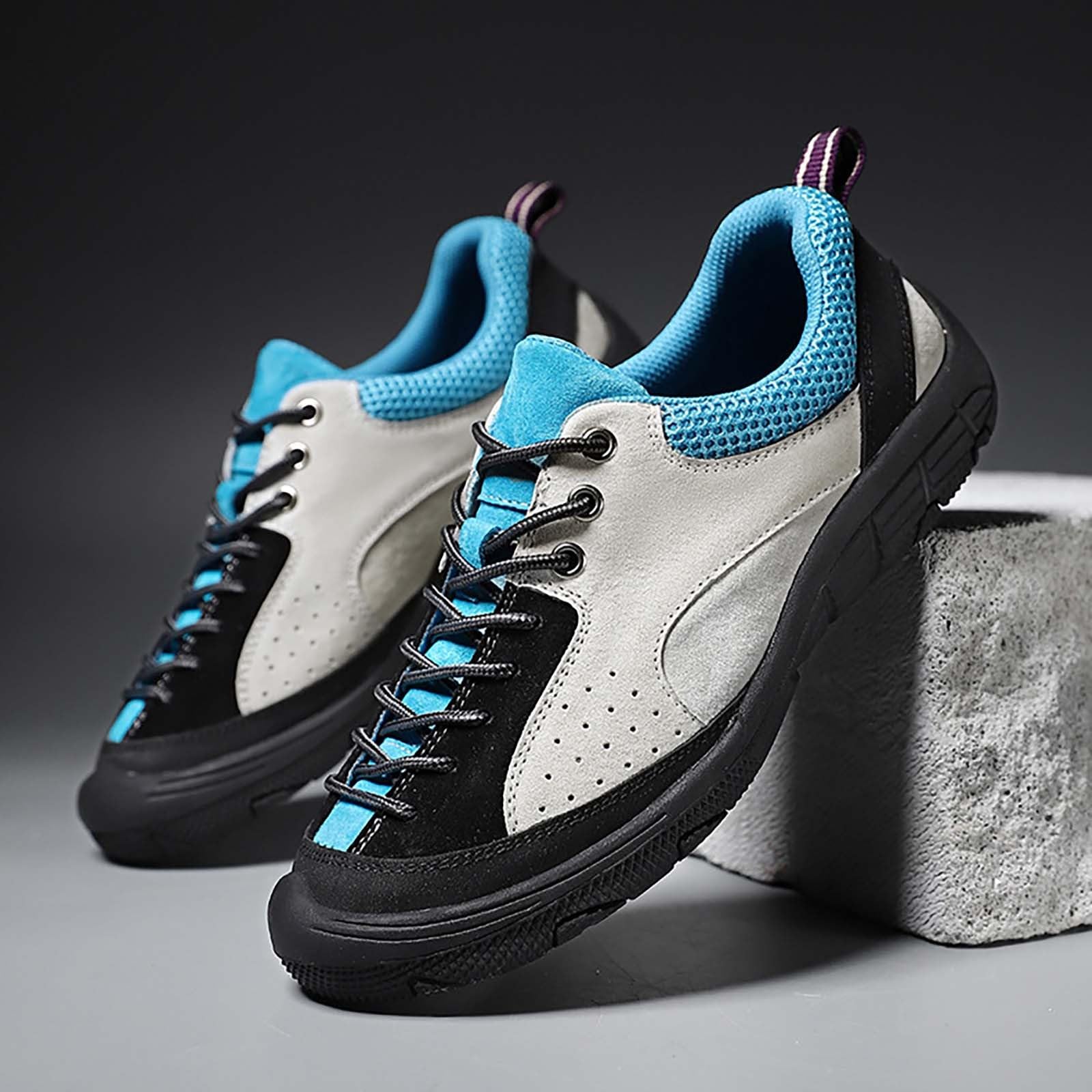 Trekkingschuhe Herren Leicht Sportschuhe Rutschfest Wanderschuhe Dämpfung