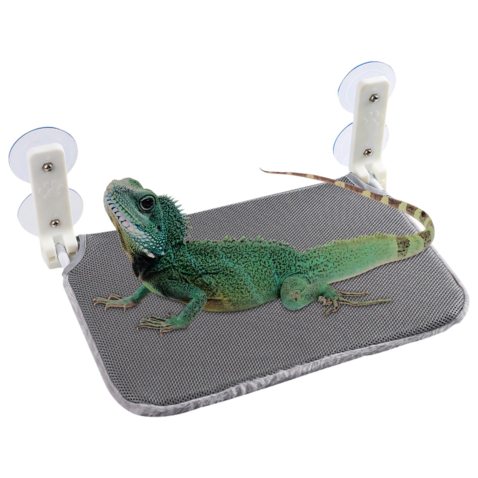 Hamaca para reptiles plegable de PVC reforzado de 11.8x17.7 pulgadas