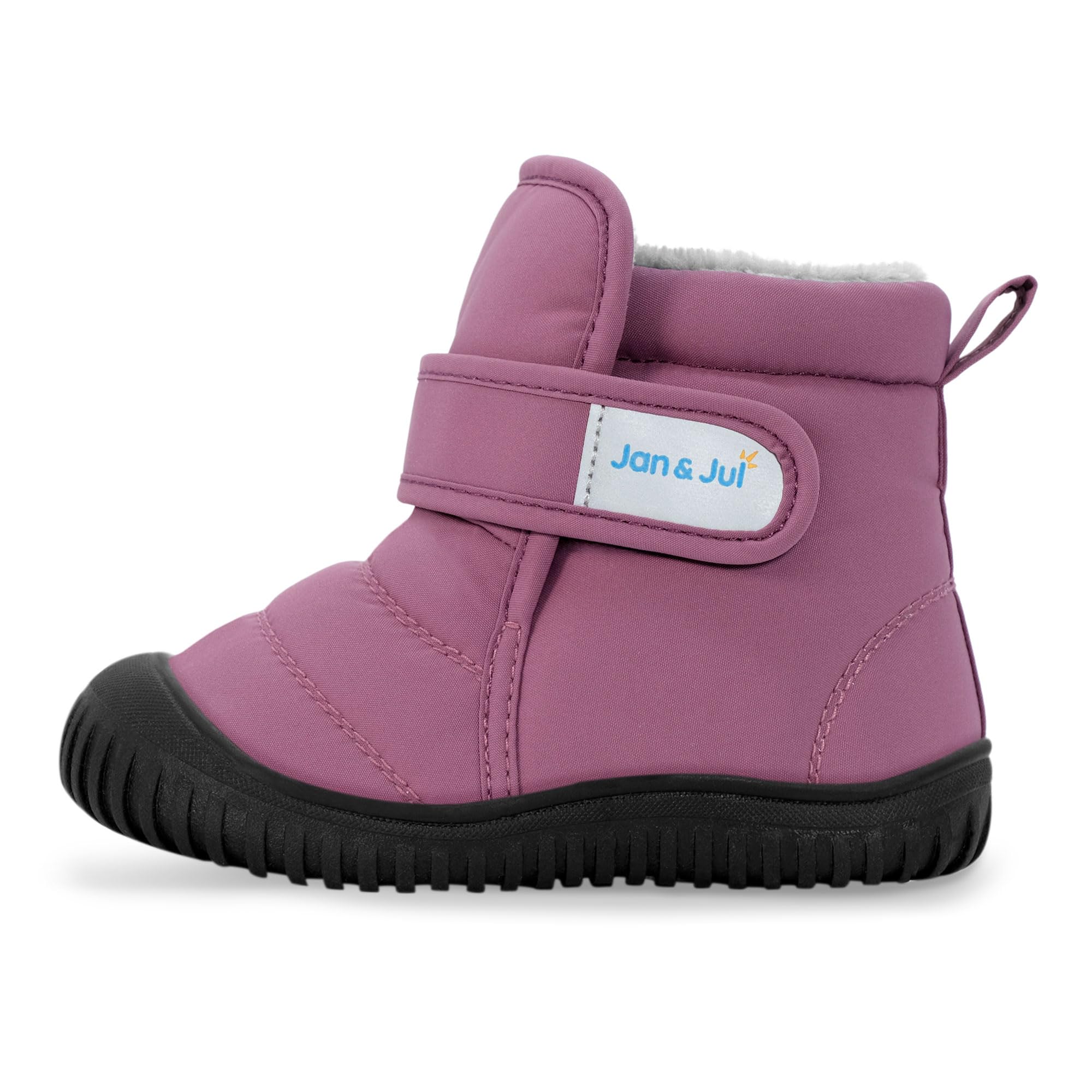Jan & Jul Wasserabweisende Winterschuhe Kinder, Leichte Booties mit Fleece-Futter & Flexibler Sohle