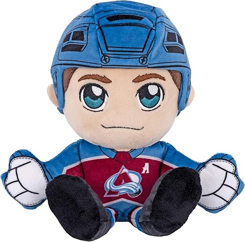 Miniatura 8 de Bleacher Creatures Los Angeles Kings Drew Doughty NHL Kuricha - Peluche sentado de 8 pulgadas - Superestrella de la NHL inspirada en Chibi suave