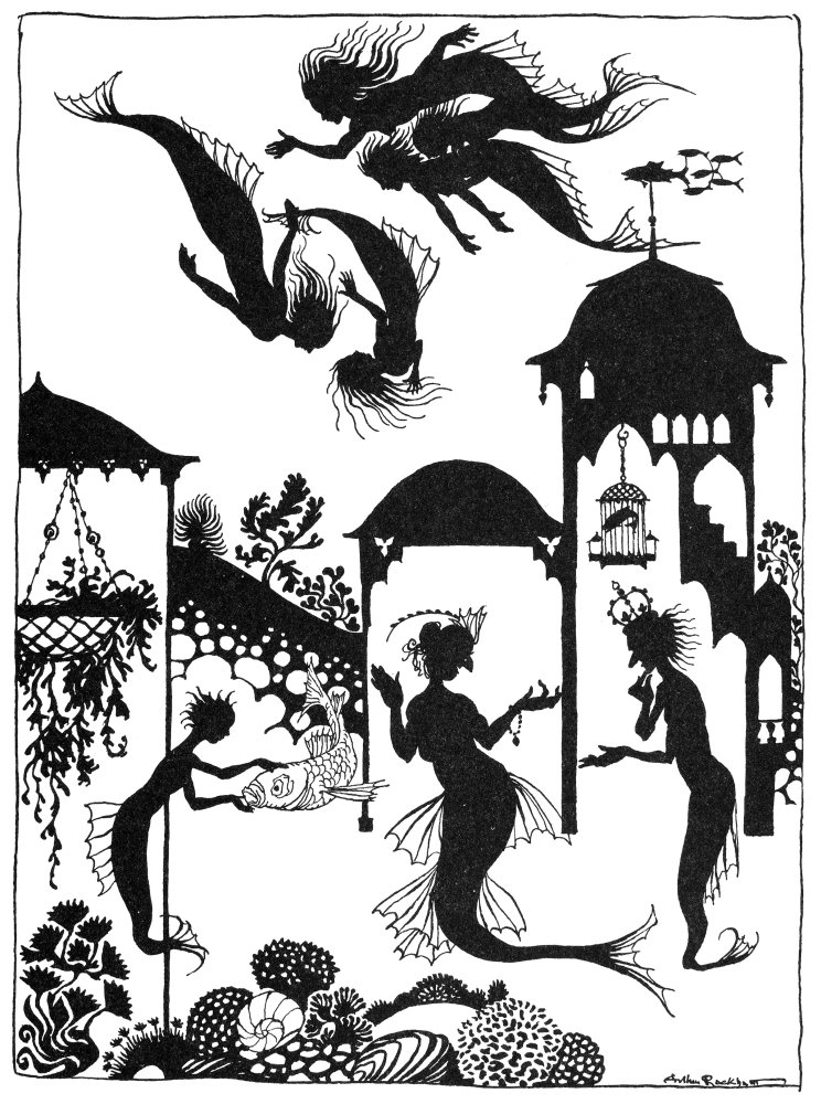 Arthur Rackham Sirens Arthur Rackham Mermaid