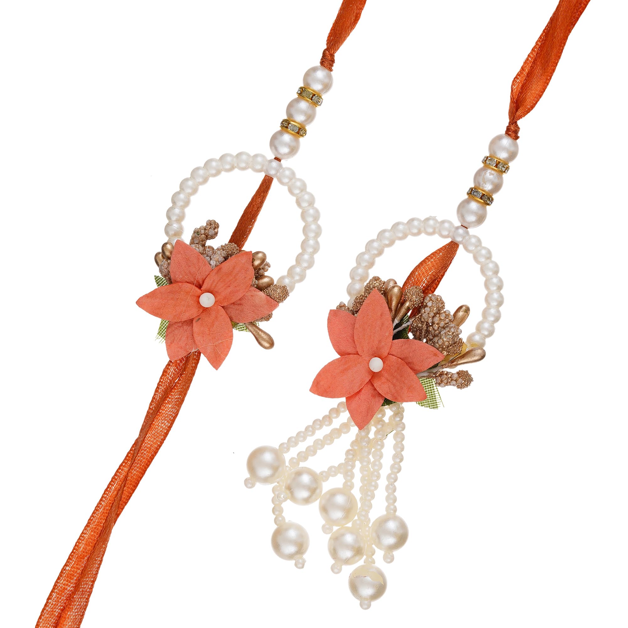 Webelkart Rakhi Set For Bhaiya And Bhabhi. Rakhi For Bhaiya Bhabhi | Lumba Rakhi For Bhabhi | Rakhi Gifts (Designs-8) (B0D45DCZB6) Amazon Price History, Amazon Price Tracker