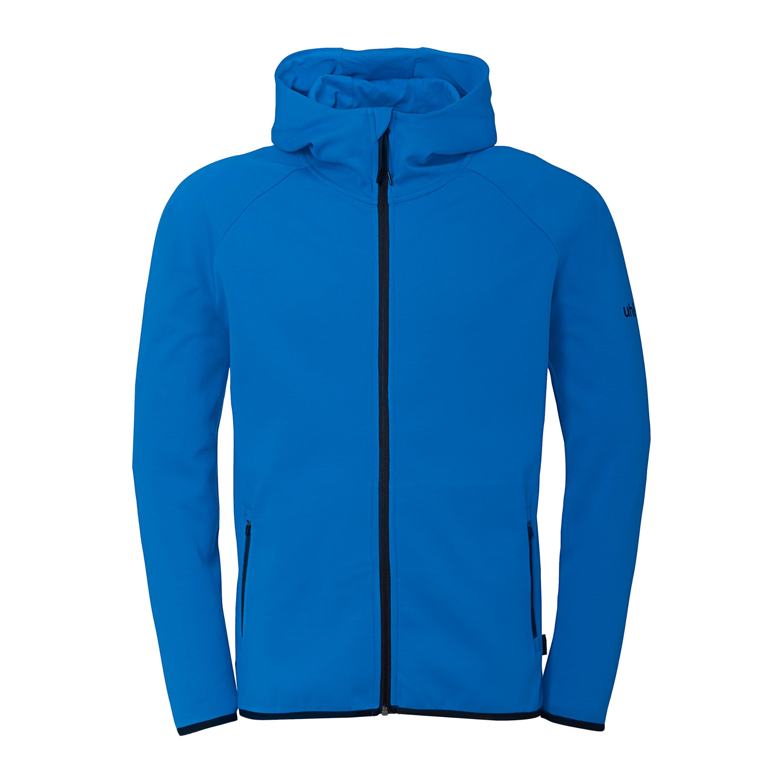 uhlsport ID Hooded Jacket Going Out Jacket Sports Jacket in Unisex Cut - Jacket with Hood for Men, Women and Children