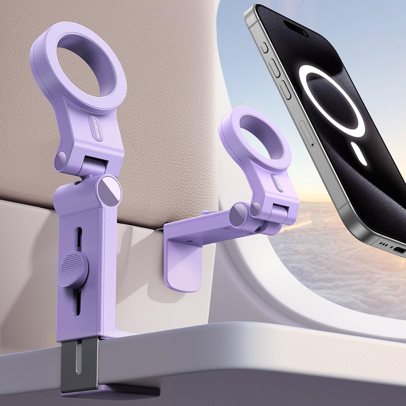 Amazon.com: LISEN Travel Essentials Airplane Phone Holder for MagSafe ...