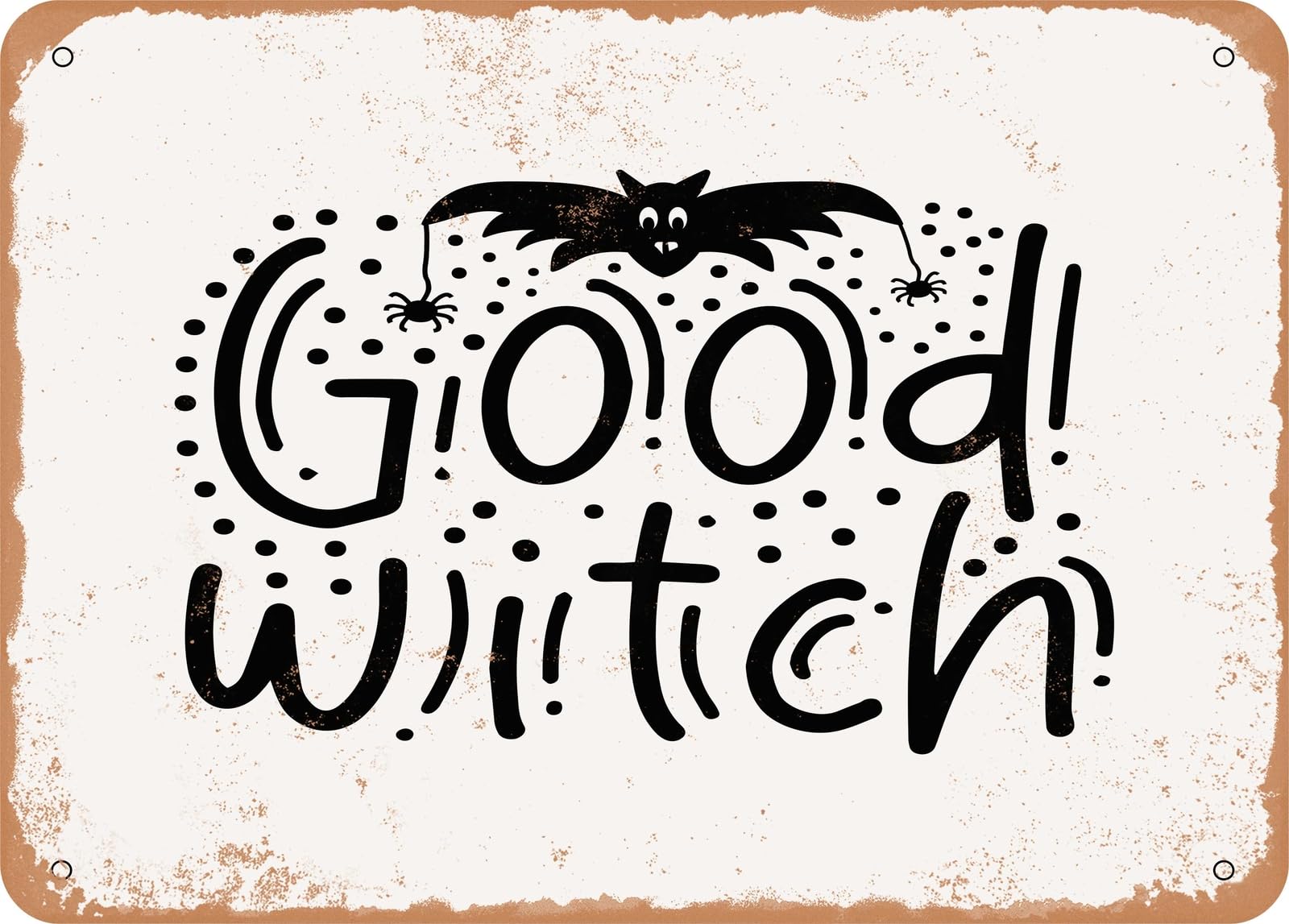 Metal Sign - Good Witch - 3 - Vintage Look Sign home decor