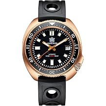 Steeldive SD1970S، 6105 Turtle Captain Willard، V2، NH35، Sapphire، Diving، Bronze