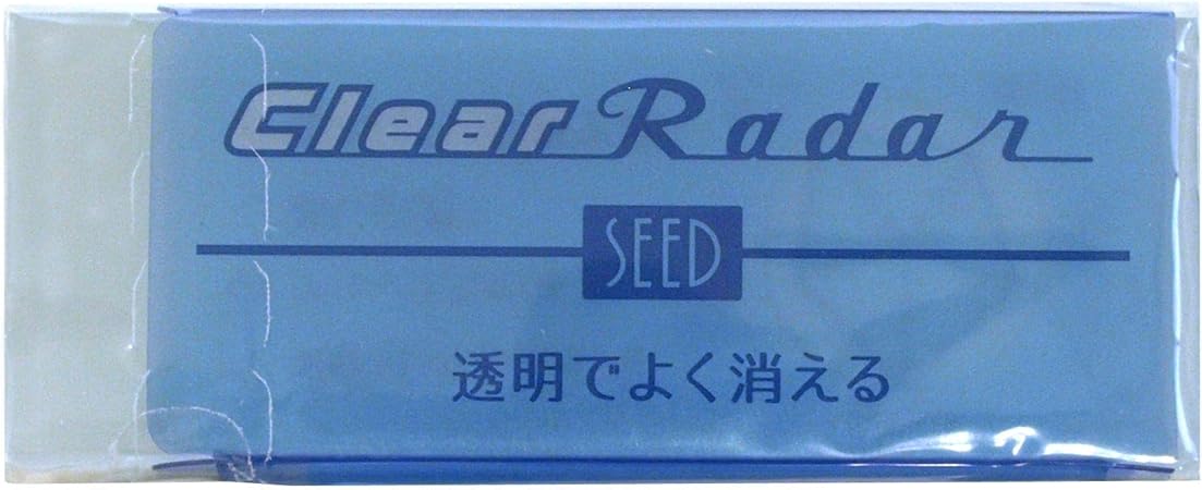 Amazon シード 消しゴム クリアレーダー 1 Ep Cl150 消しゴム 文房具 オフィス用品