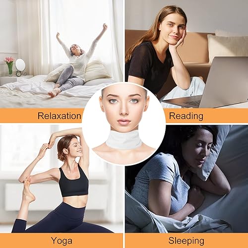 Miniatura 6 de Paquete de aceite de ricino para el cuello, aceite de ricino reutilizable, envoltura de cuello para tiroides, impermeable, menos desorden, paquete