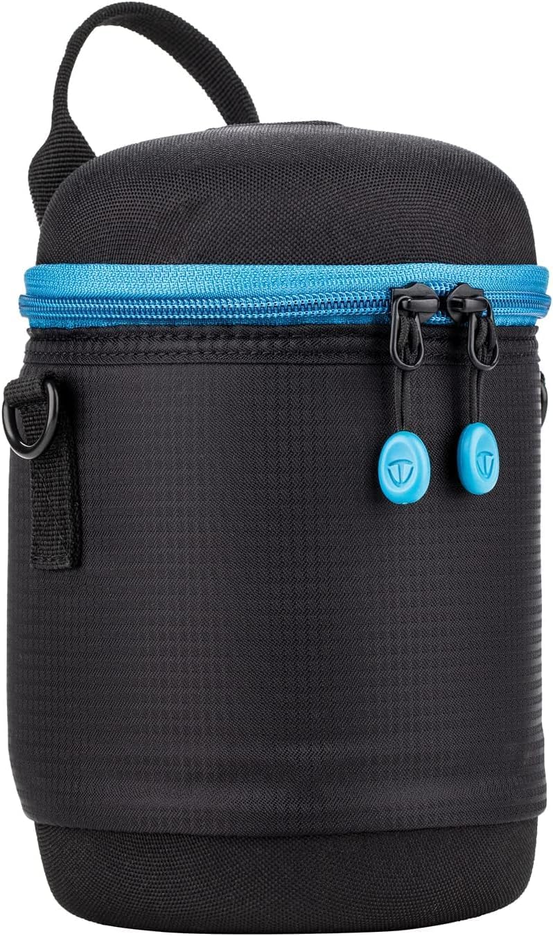 Tenba Tools Lens Capsule for DSLR and Mirrorless Lenses 6x4.5 in. (15x11 cm) – Black (636-358)