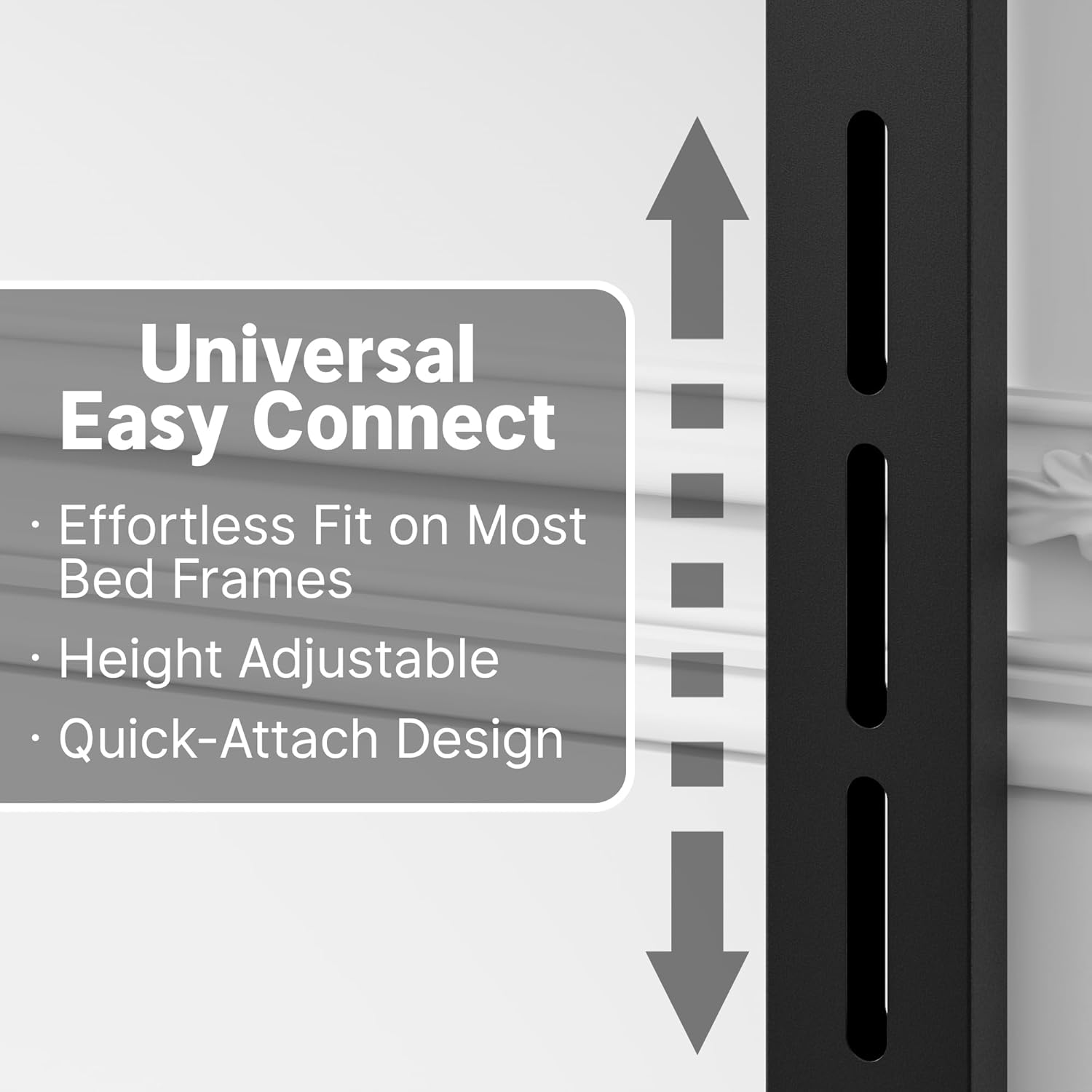 Weehom Queen Headboard with Led Lights, Farmhouse Vintage Style Metal Headboard Queen Size, Modern Freestanding Black Headboard Only for Bedroom