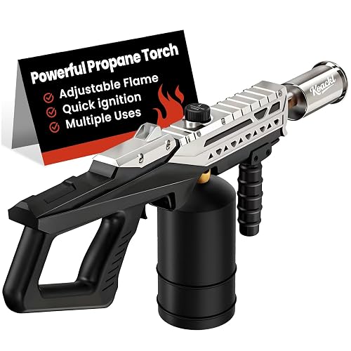 KOACKL 24" CSA Propane Torch Gun 2372°F Adjustable Flame Campfire
