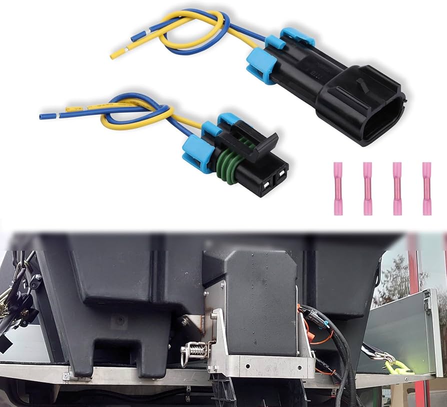 Amazon.com: GYUPTRK 2Pin Spinner Wire Repair Harness Compatible