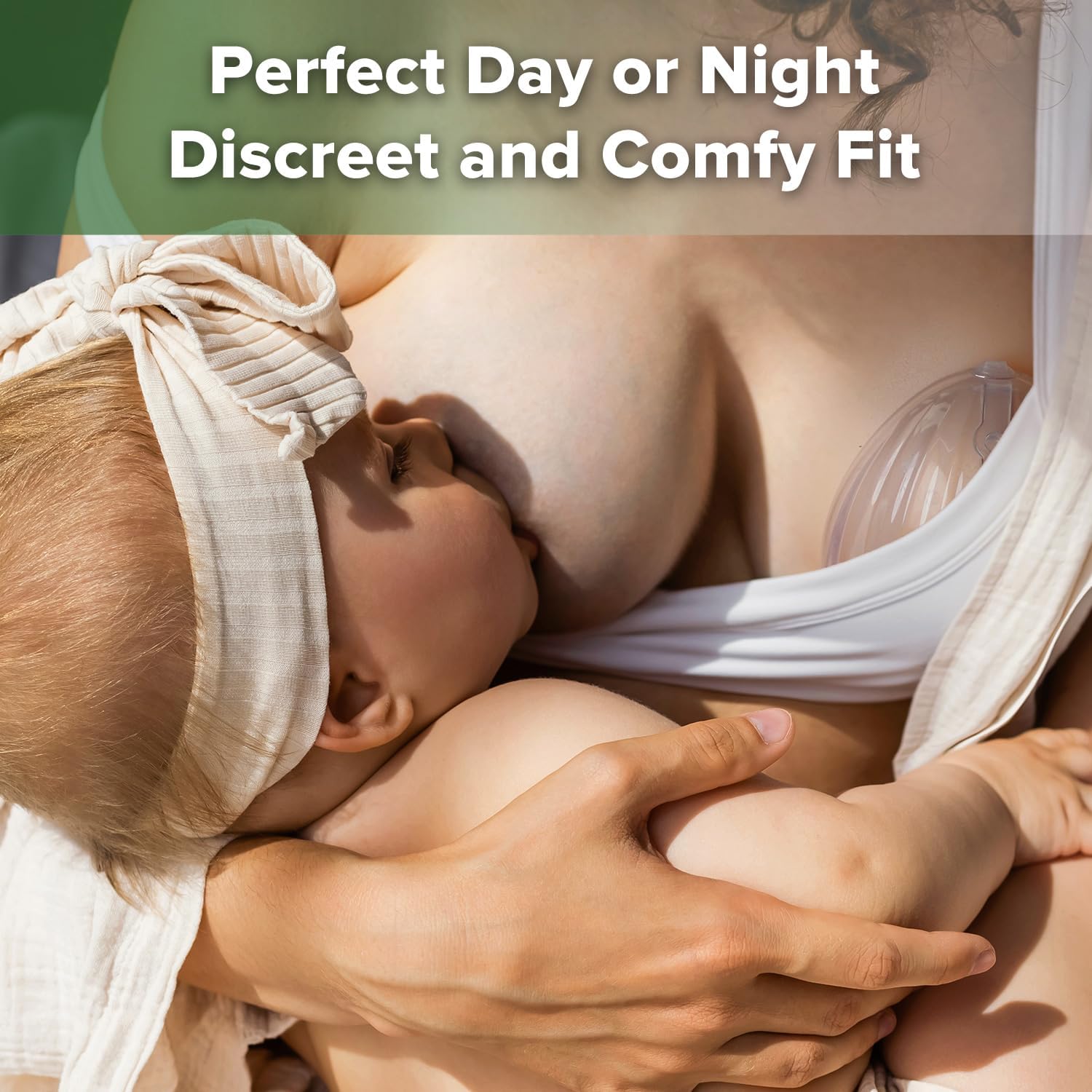 haakaa Manual Breast Pump Collector for Breastfeeding 4oz/100ml and Wearable Shell Milk Collector 2.5oz/75ml Combo, Made of Food-Grade Silicone