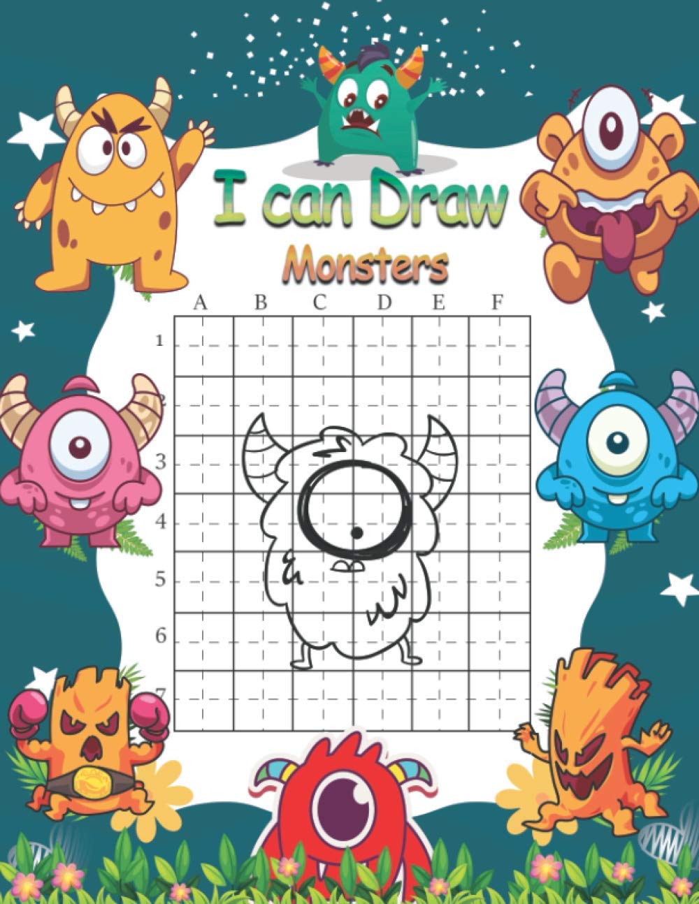 i can draw monsters: learn how to draw monsters and cool staff Step-by ...