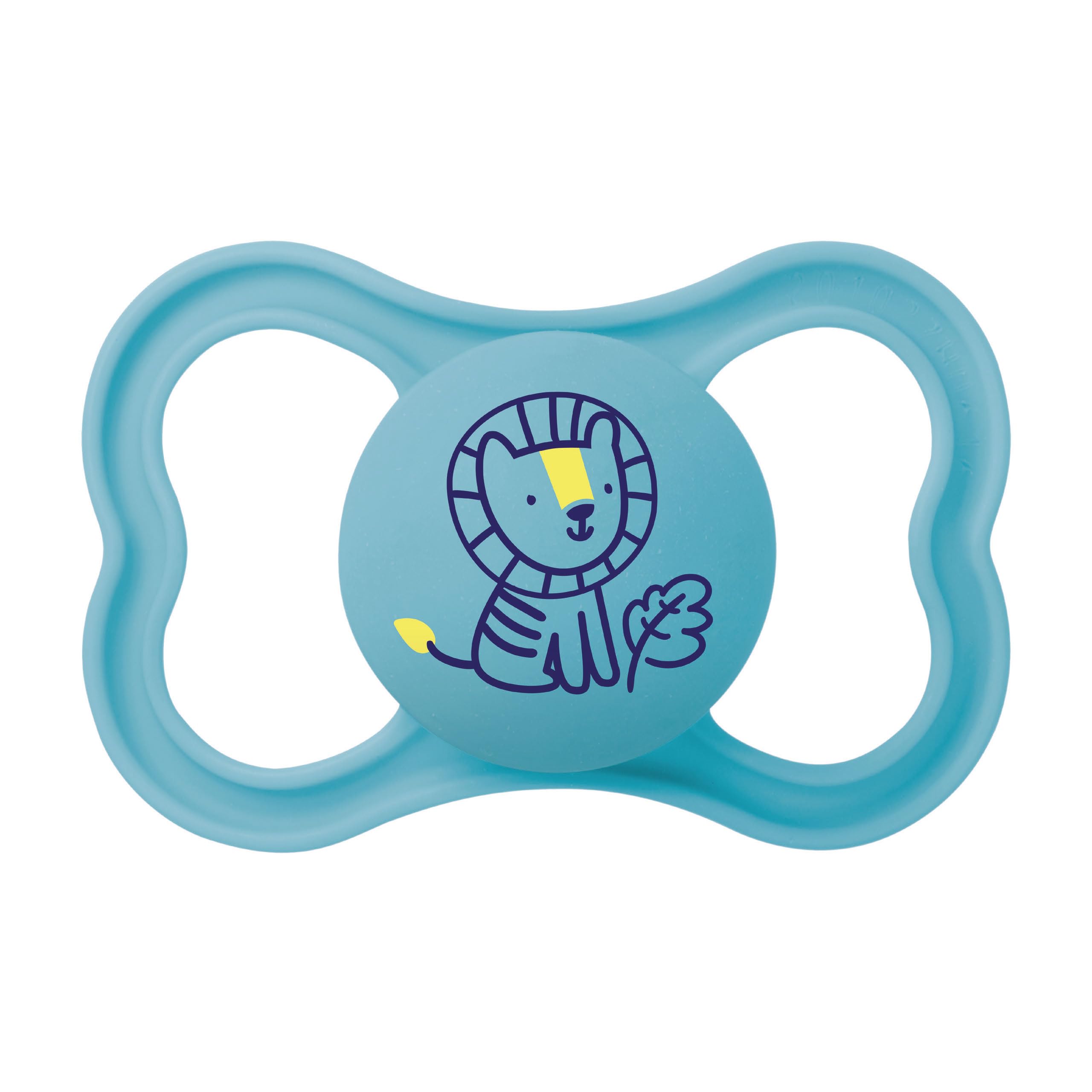 MAM Supreme Ciuccio, in Silicone con Custodia Porta Succhietto, 6+ mesi, Blu