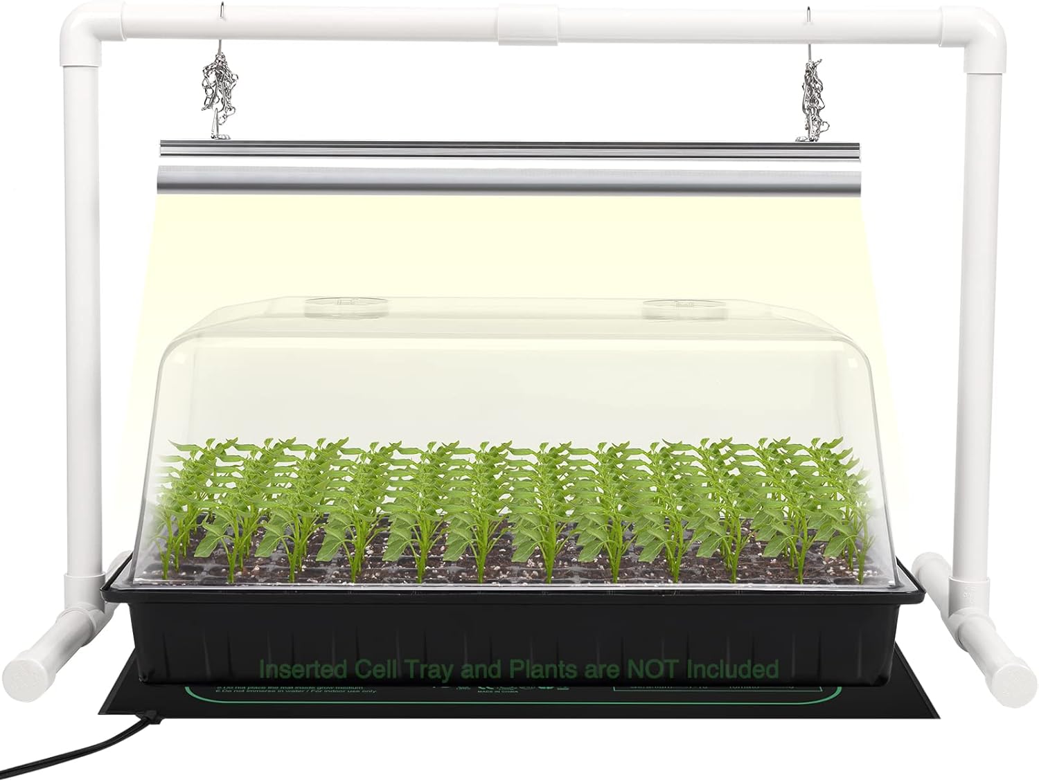 [Upgraded 1020 Size] Soligt Seed Starter Kit with Grow