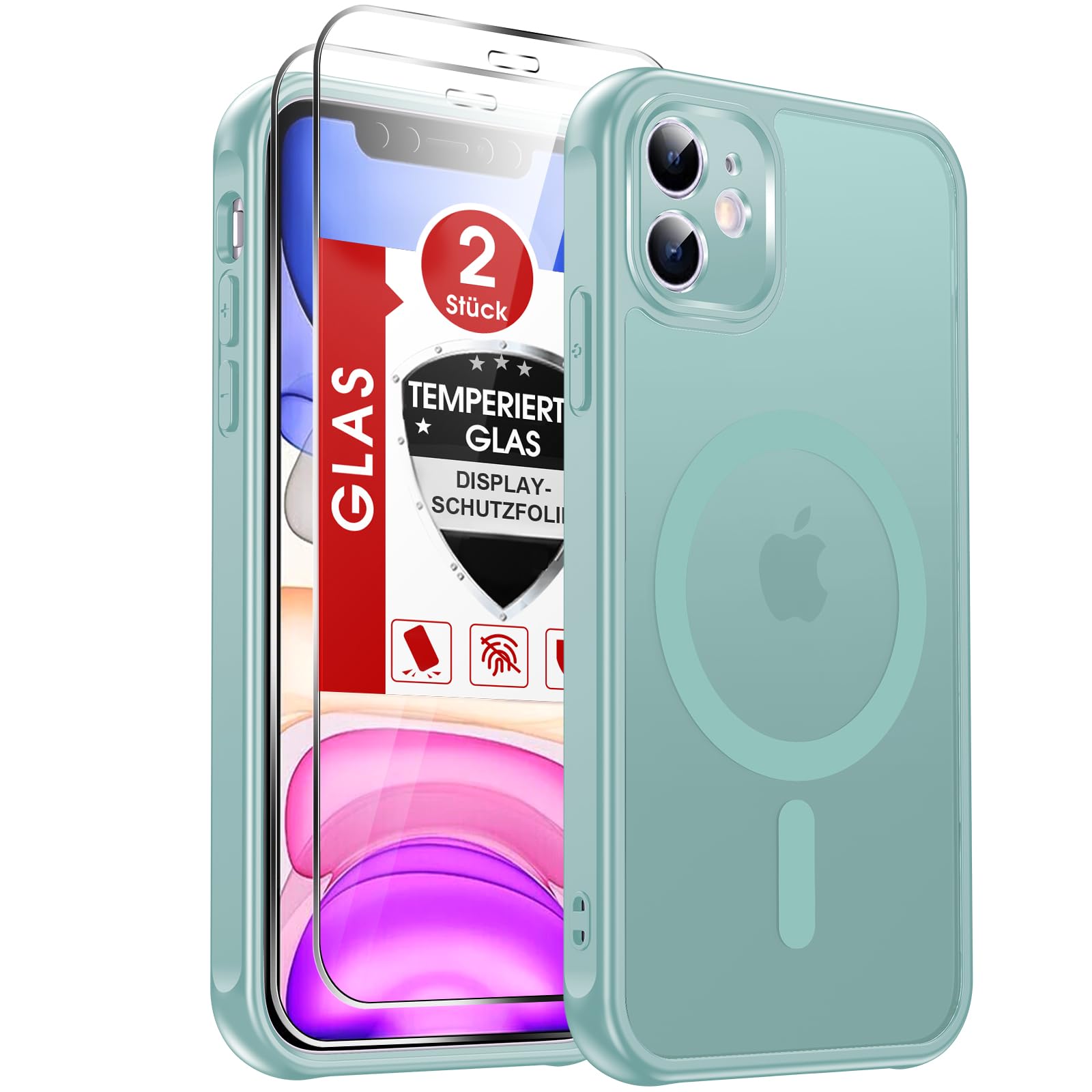 LeYi Hülle für Samsung Galaxy M13 5G/A04 Hülle Ring Halter Schutzhülle