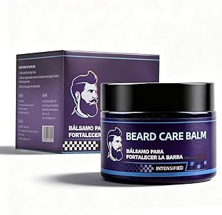 New Para Barba, Crecimiento De Barba Para Hombre, Estimulante De Barba Ultra Potente with Biotin, Caffeine & Rosemary – Beard Thickening & Softening Balm for Men, Nourishes & Strengthens Beard 3.5 oz